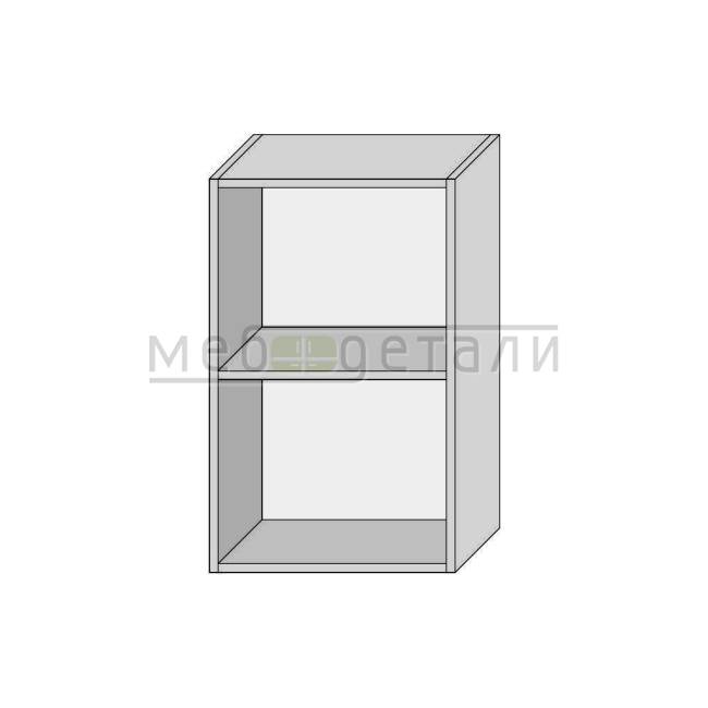 Кухонный шкаф 1-дверный 720х300х300мм Серый