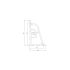 Плинтус для столешниц LB-37 3,0м 453 (008м, 154м)
