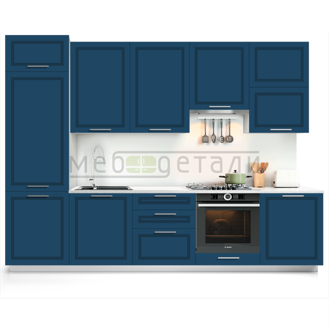 Фасад Эмаль Матовая 19мм Престиж Классика 73 Витрина