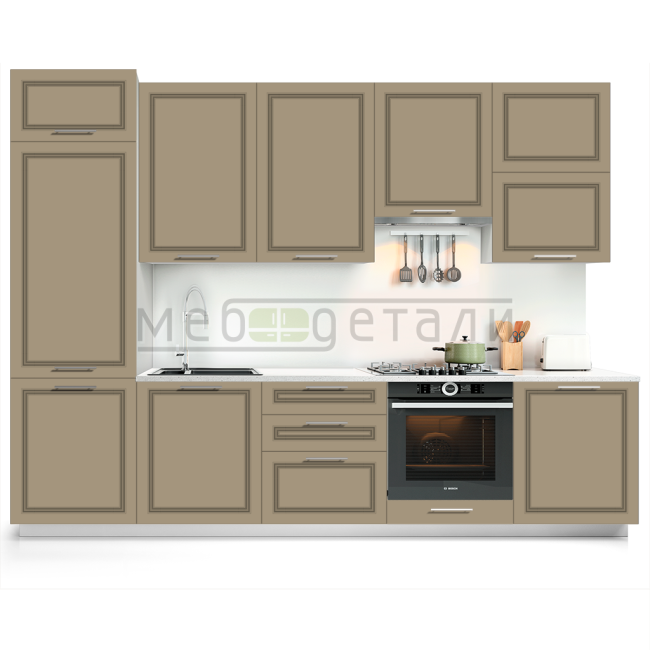 Фасад Эмаль Матовая 19мм Престиж Классика 73 Витрина