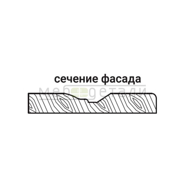 Фасад МДФ 16мм Престиж Классика 67 Категория 5