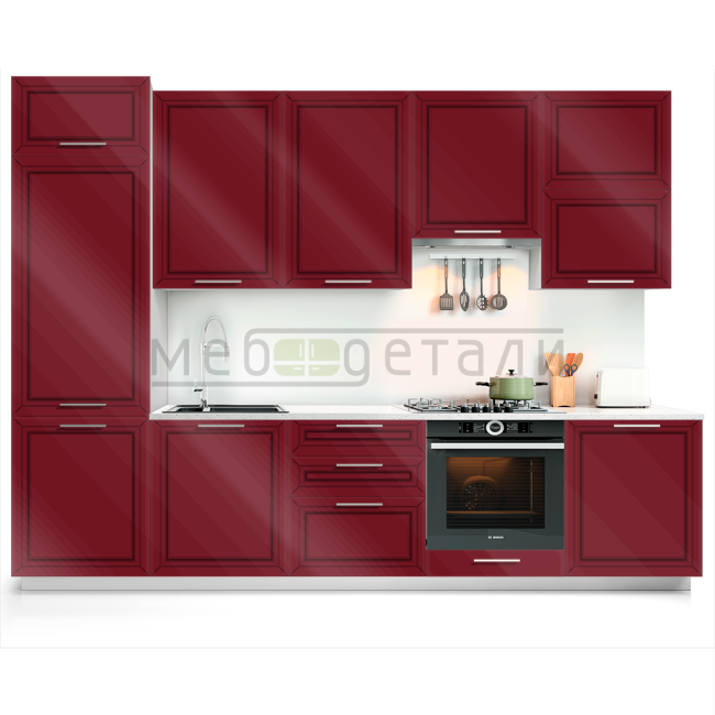 Фасад Эмаль Глянец 19мм Престиж Классика 71 Витрина