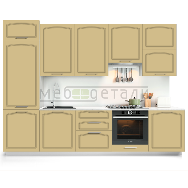 Фасад Эмаль Матовая 19мм Стандарт 11 Витрина