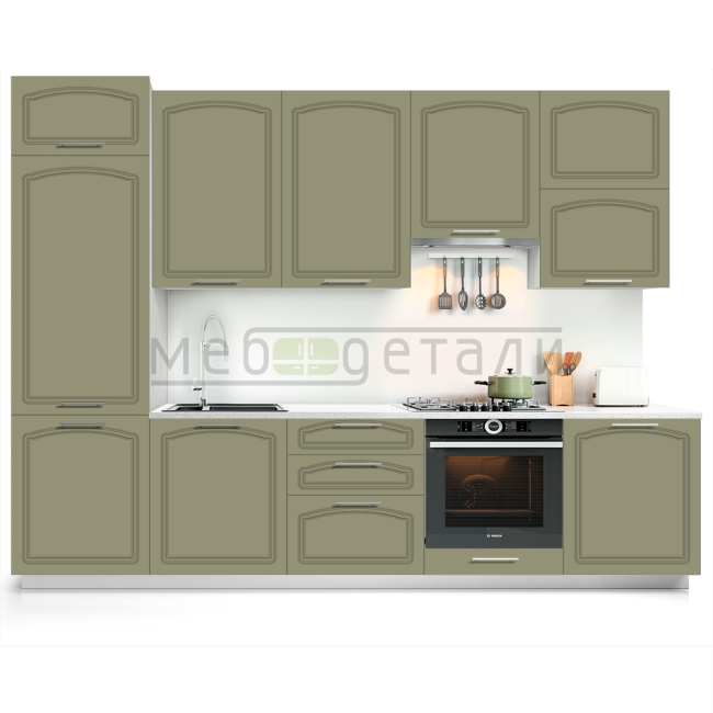 Фасад Эмаль Матовая 19мм Стандарт 3 Витрина
