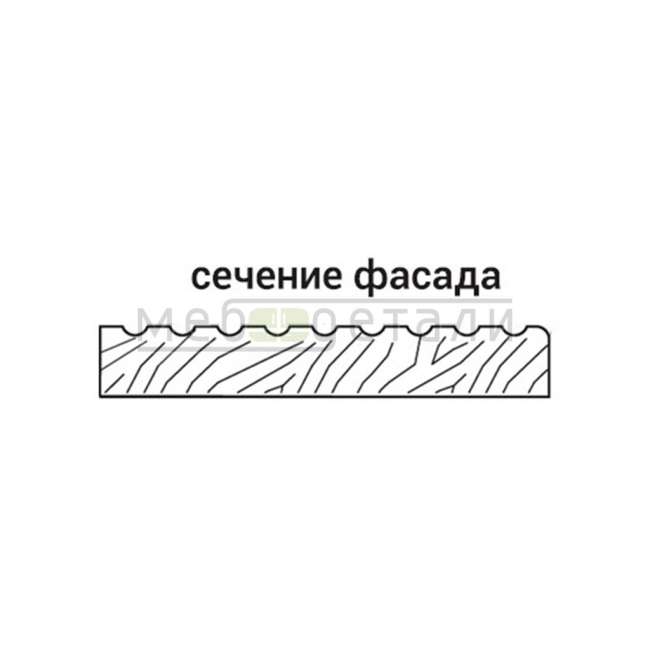 Фасад Эмаль Матовая 19мм Престиж Модерн 85