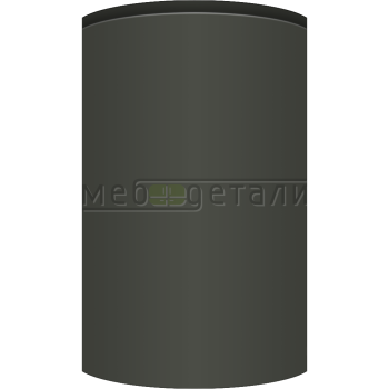 Фасад Эмаль Матовая 19мм Интегрированная ручка V1 полукруглый R300 высота 357-716мм