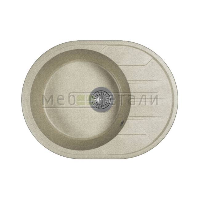 Мойка Bamboo Лиана 620 Серый