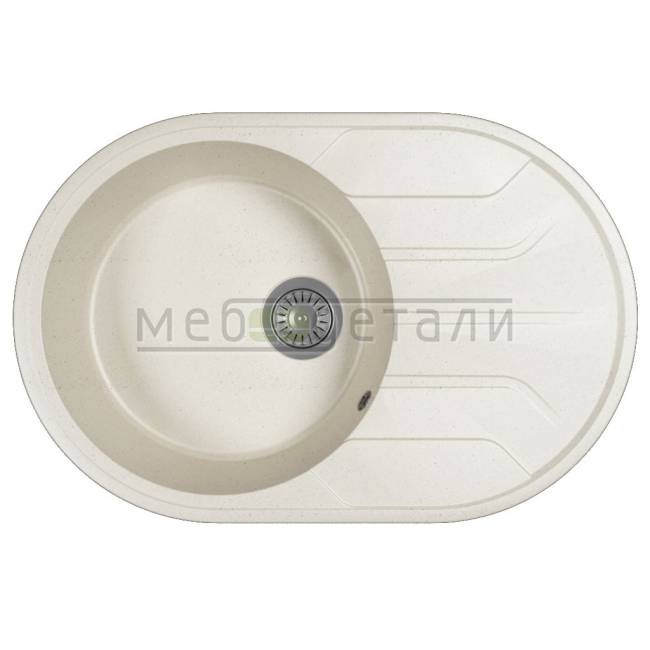 Мойка Bamboo Лиана 760 Белый