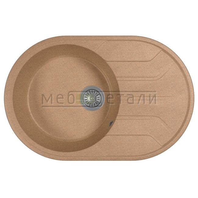 Мойка Bamboo Лиана 760 Терракота