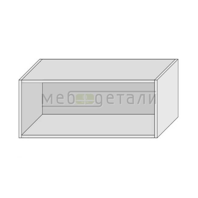 Кухонный шкаф антресольный 360х900х560мм Белый