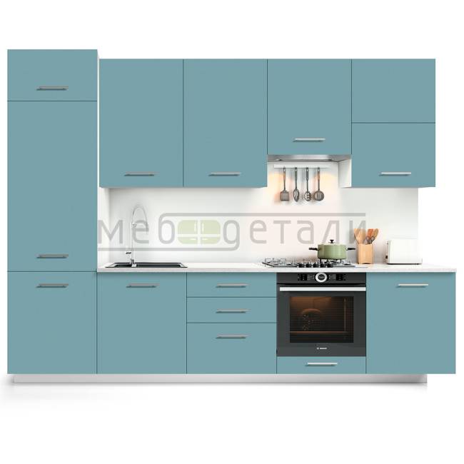 Фасад Supramat 18мм 3015 Macaron Green кромка цвет