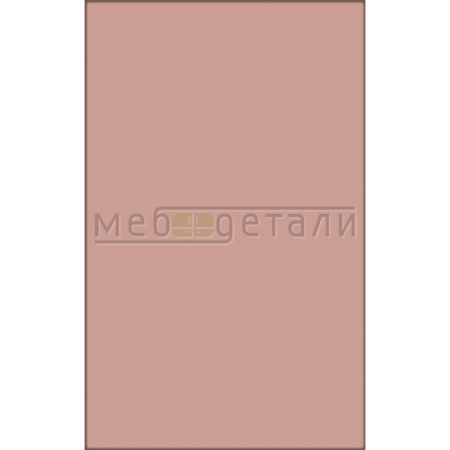 Фасад Supramat 18мм 3016 Pink Daisy кромка цвет
