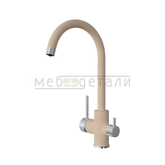 Смеситель Flortek Клио Песочный