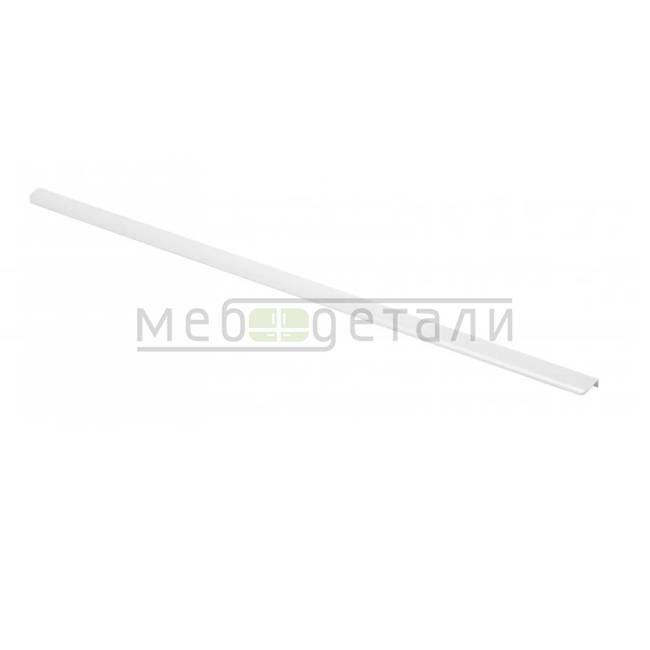 Ручка металлическая алюминиевая HEXA L-1200мм, белый матовый