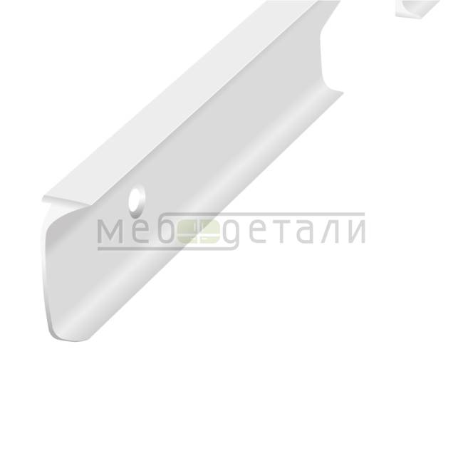 Планка угловая 600х28мм R3, Белая матовая