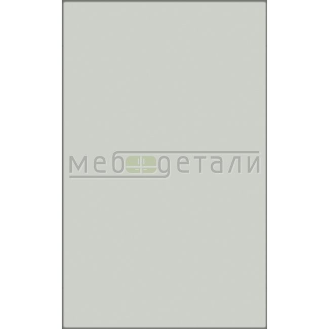 Фасад EvoSoft 18мм EVS004 Горный хрусталь кромка цвет