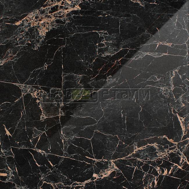 Кромка 33мм 906Г Мрамор марквина чёрный