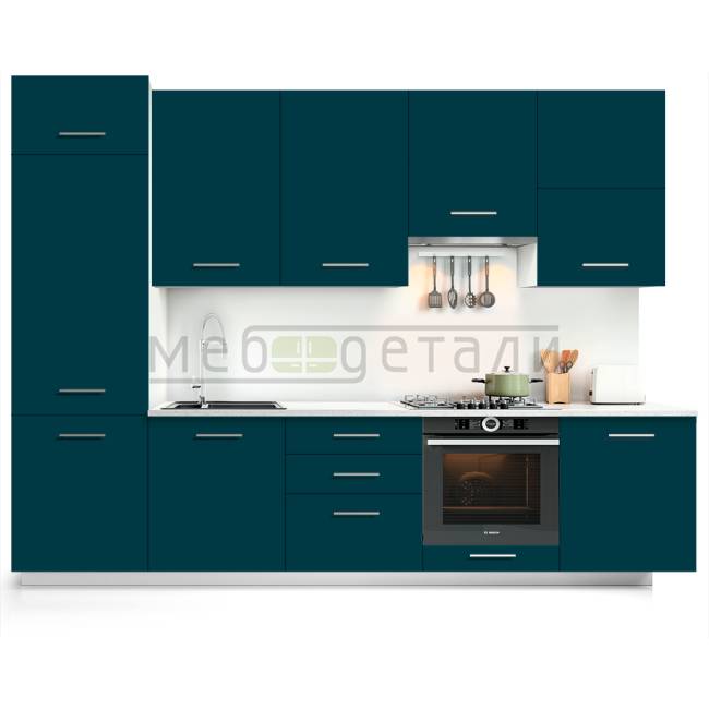 Фасад FENIX 20мм 0792 Blu Shaba кромка цвет