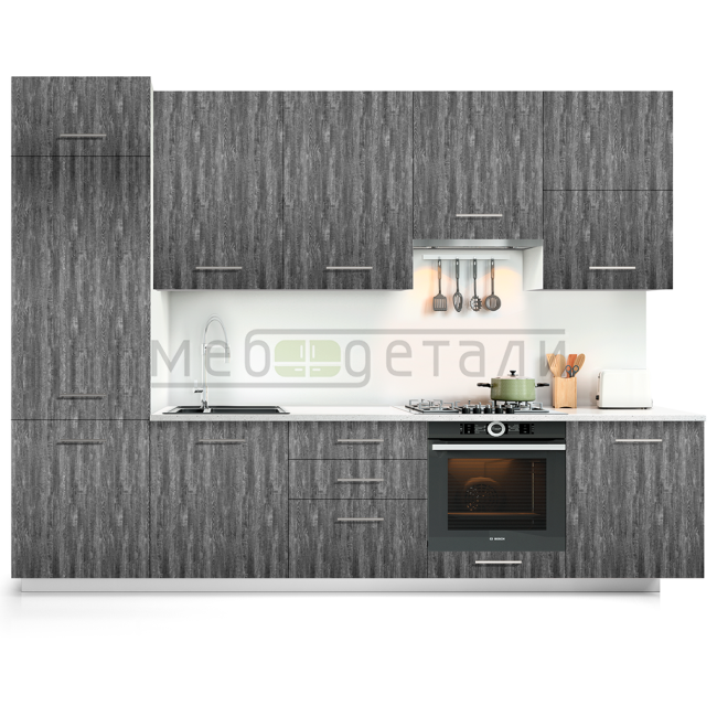 Фасад Eterno 18мм Wood ETW11 Madrid кромка цвет