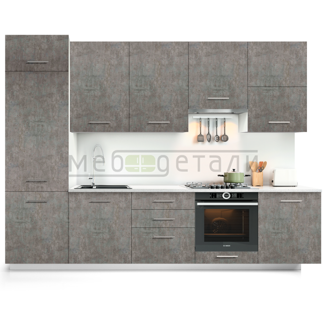 Фасад Eterno 18мм Loft ETL05 Moon кромка цвет