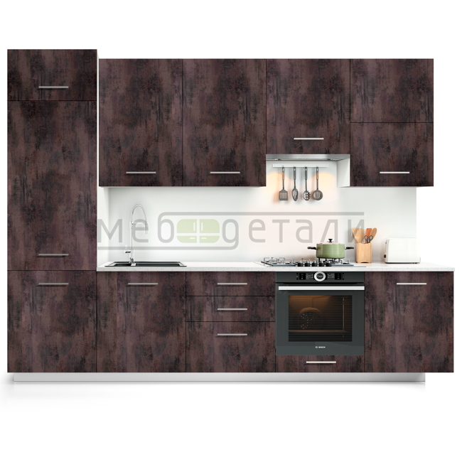 Фасад Eterno 18мм Loft ETL07 Zenon кромка цвет