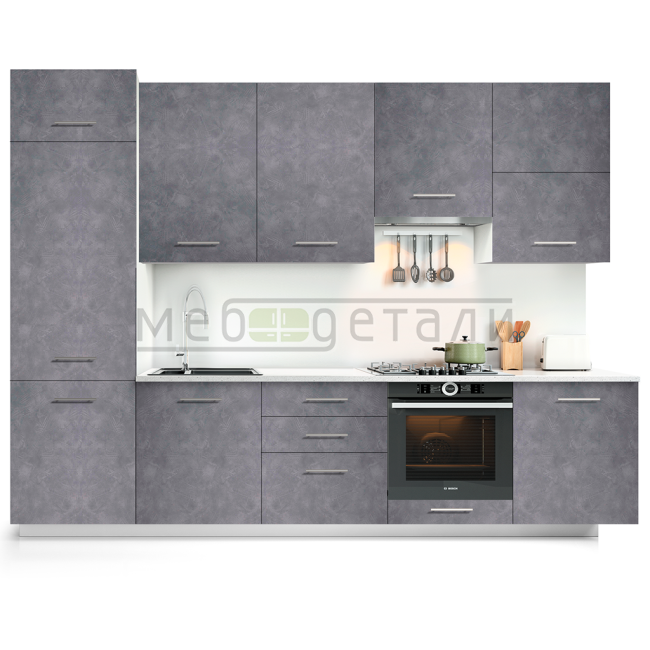 Фасад Eterno 18мм Loft ETL10 Sigma кромка цвет