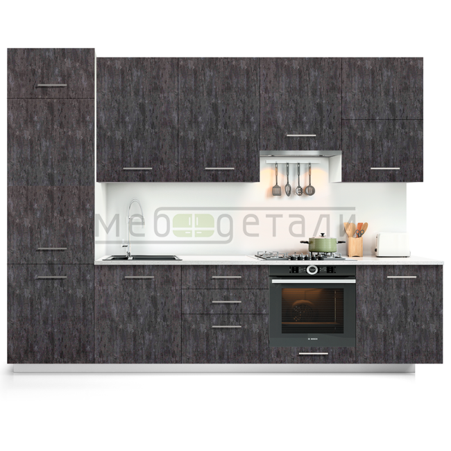 Фасад Eterno 18мм Loft ETL13 Storm кромка цвет
