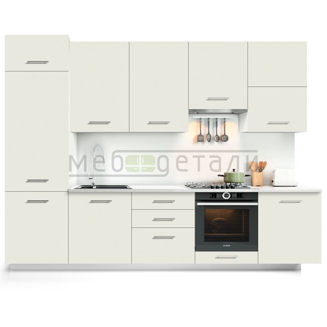 Фасад Eterno 18мм Unitone ETM11 Mirage кромка цвет