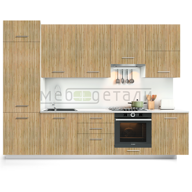Фасад Eterno 18мм Wood ETW18 Siesta кромка цвет