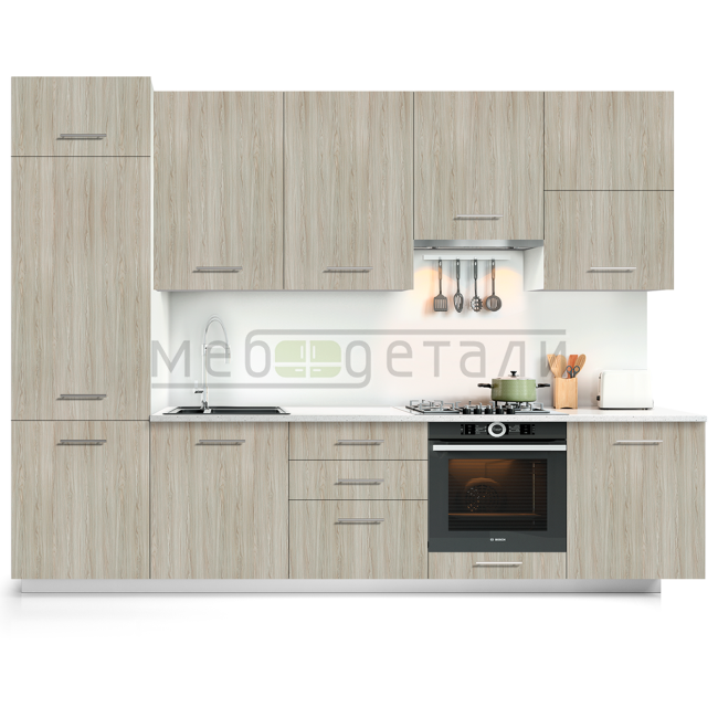 Фасад Eterno 18мм Wood ETW21 Karakan кромка цвет