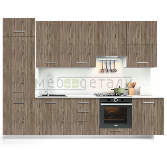 Фасад Eterno 18мм Wood ETW23 Karera кромка цвет