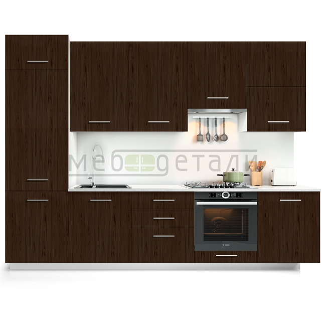 Фасад Eterno 18мм Wood ETW25 Santana кромка цвет