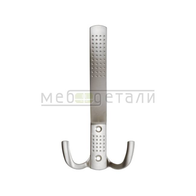Крючок мебельный 3-х рожковый WP1108/К305, матовый