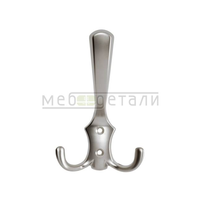 Крючок мебельный 3-х рожковый WP5908/К302, матовый
