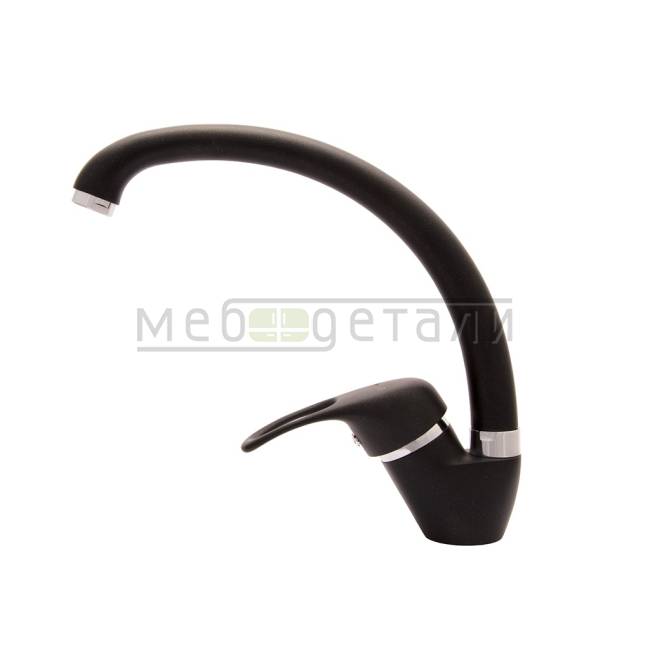 Смеситель Flortek Омега FK Чёрный