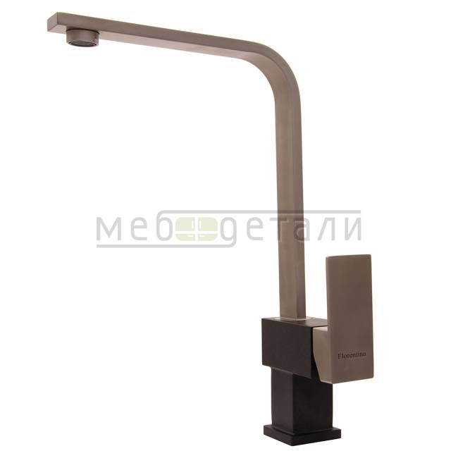 Смеситель Flortek Сильвер FK Антрацит