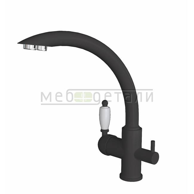 Смеситель Flortek Шале FK Антрацит