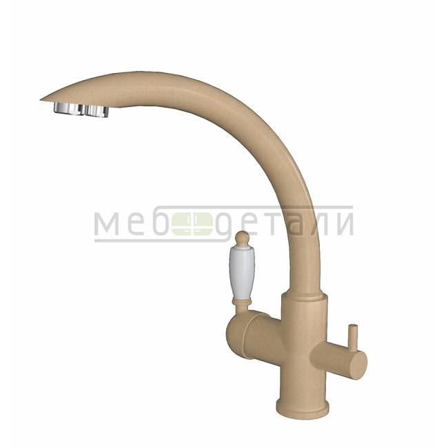 Смеситель Flortek Шале FK Бежевый