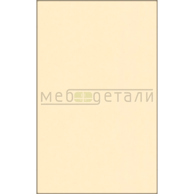 Фасад EvoMat 18мм P002/730 Крем матовый кромка цвет