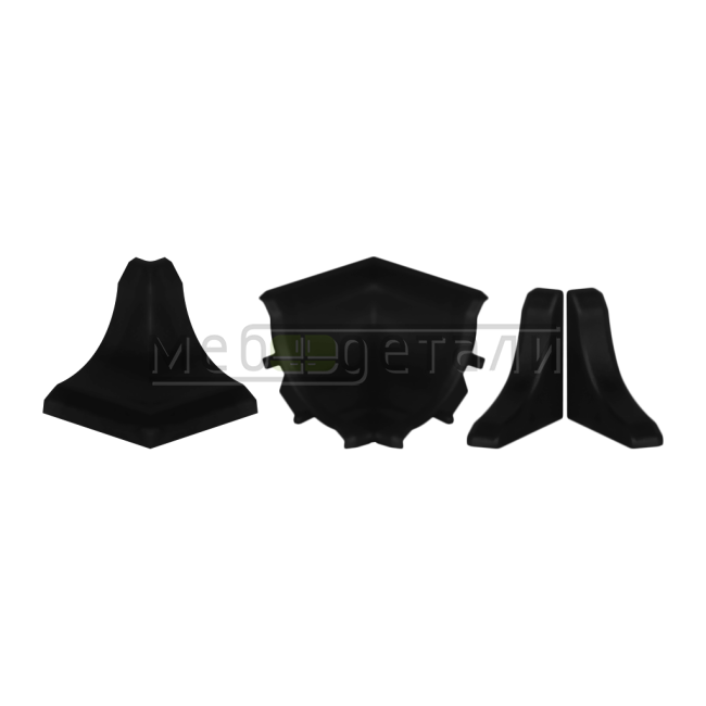 Комплект заглушек LB-15 RUS 12 (6051, 619), Чёрный