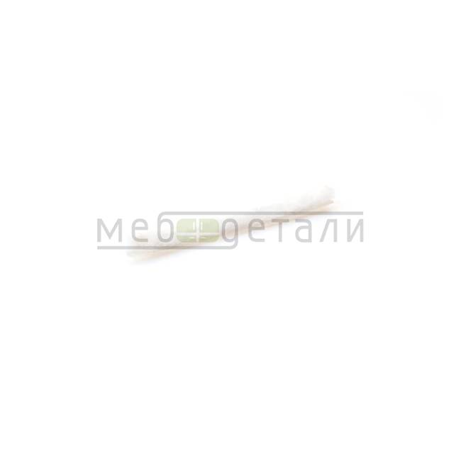 Шлегель клеевой 7х6мм Белый