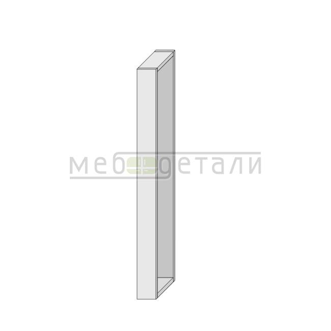 Каркас для колонки декоративной 920х75х300мм Белый