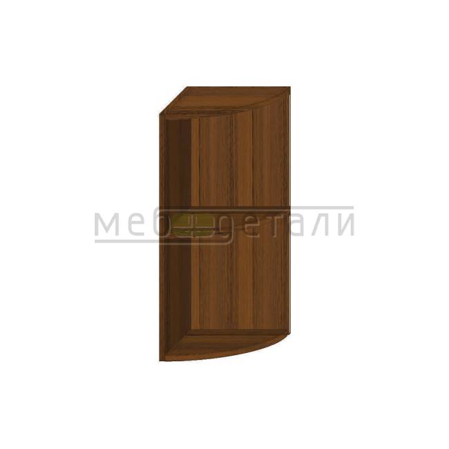 Кухонный шкаф полукруглый 720х315х315мм Орех