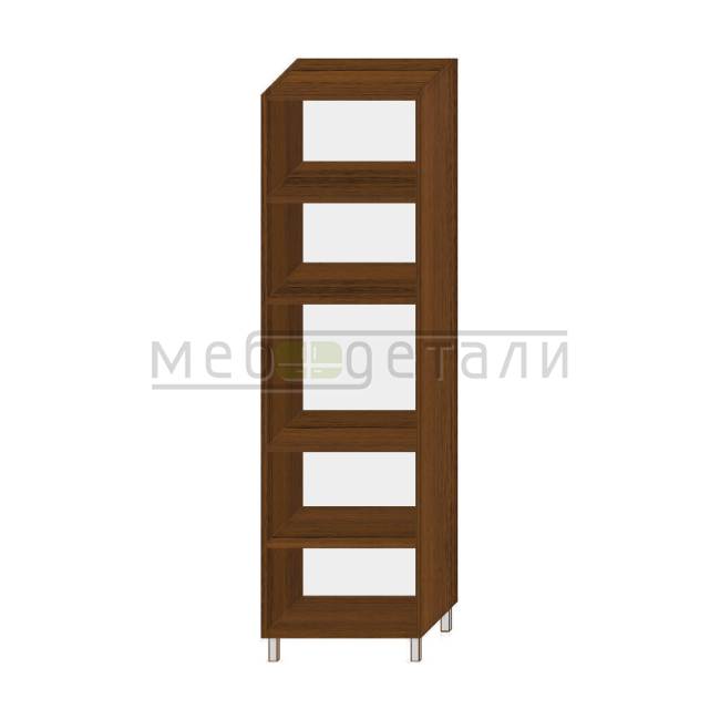 Колонка под духовку 2-двери 2040х600х560мм Орех