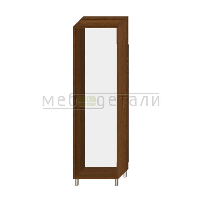Колонка под холодильник 2-двери 2040х600х560мм Орех