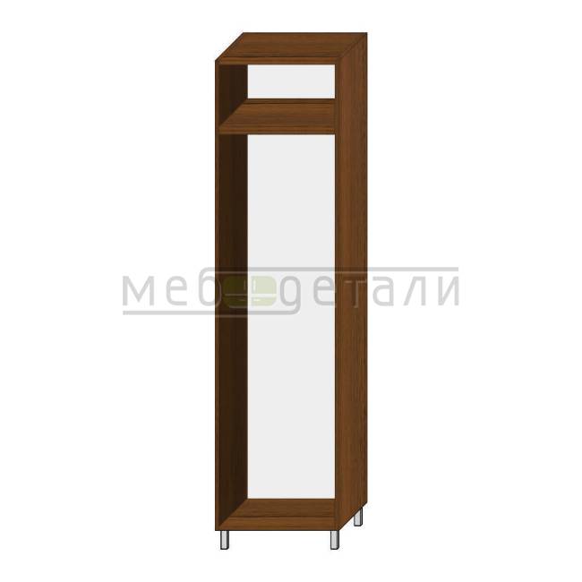 Колонка под холодильник 3-двери 2280х600х560мм Орех