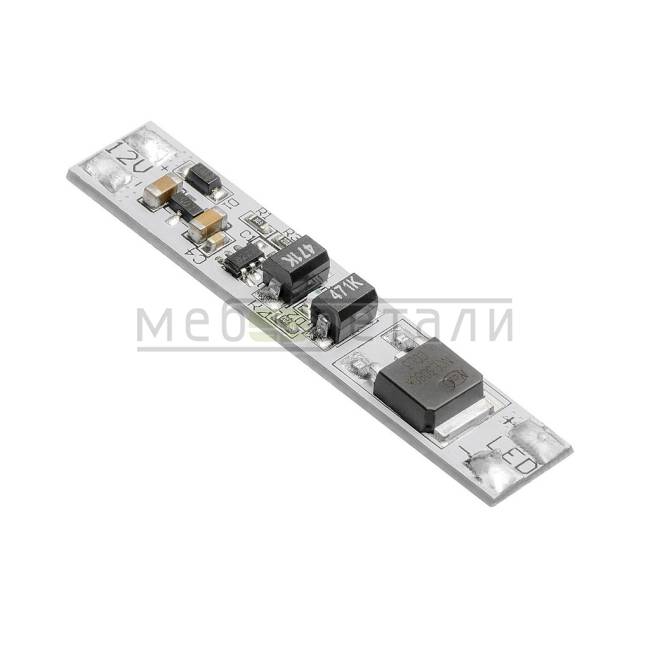 Микровыключатель для профилей GLAX 12V, max 60W, max 5A, IP20