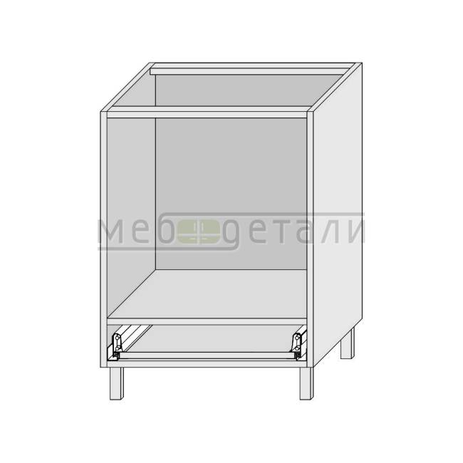 Кухонный стол под духовку с ящиком 720х600х560мм Белый