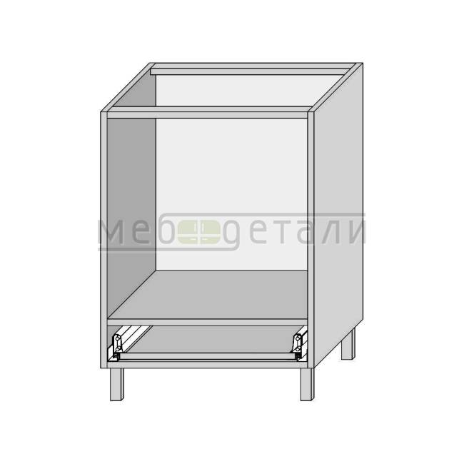 Кухонный стол под духовку с ящиком 720х600х560мм Серый