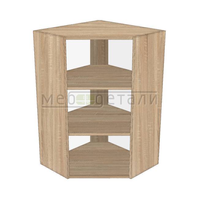 Кухонный шкаф угловой трапециевидный 960х600х600х315мм Дуб